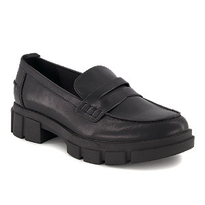 Oxmox Damen Loafer Schwarz von Oxmox