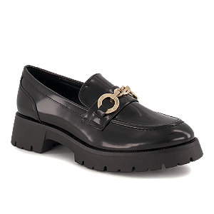 Oxmox Damen Loafer Schwarz von Oxmox