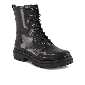 Oxmox Damen Schnürboot Schwarz von Oxmox