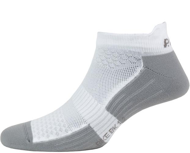 P.A.C PAC BK 1.2 Bike Footie Zip Women - white/grey (Grösse: W38-41) von P.A.C