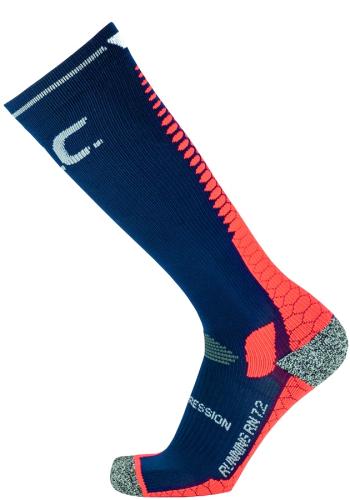 P.A.C PAC RN 7.2 Running Reflective Pro Compression Men - navy/red (Grösse: 32-38) von P.A.C