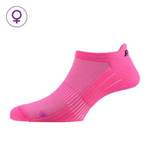 P.A.C PAC SP 1.0 footie active sh. W - neon pink (Grösse: W38-41) von P.A.C