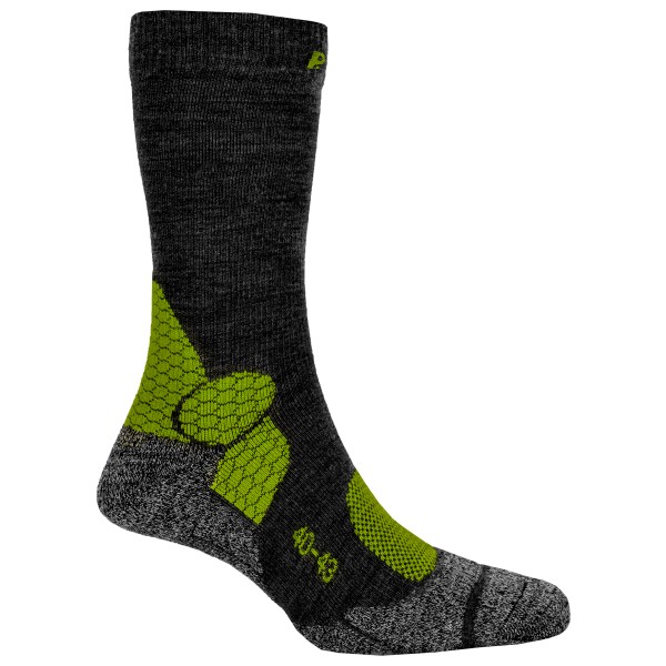 P.A.C. - 4.1 Trekking Merino Stability - Wandersocken Gr 40-43;44-47 schwarz von P.A.C.