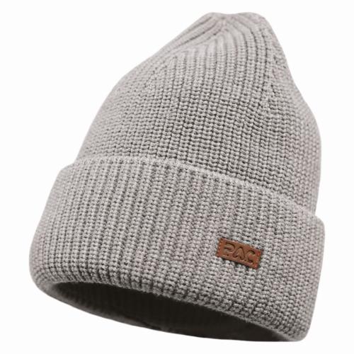 P.A.C. Alea Merino Beanie - light grey melang (Grösse: one si) von P.A.C.