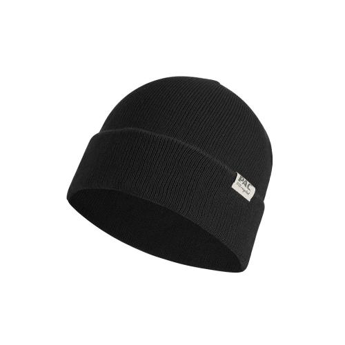 P.A.C. Bricu 100% Recycled Beanie - black (Grösse: one si) von P.A.C