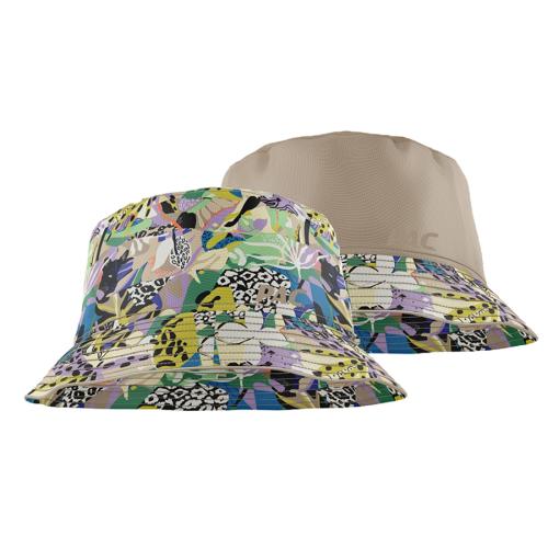 P.A.C. Bucket Hat Ledras S/M - beige AOP (Grösse: S/M) von P.A.C