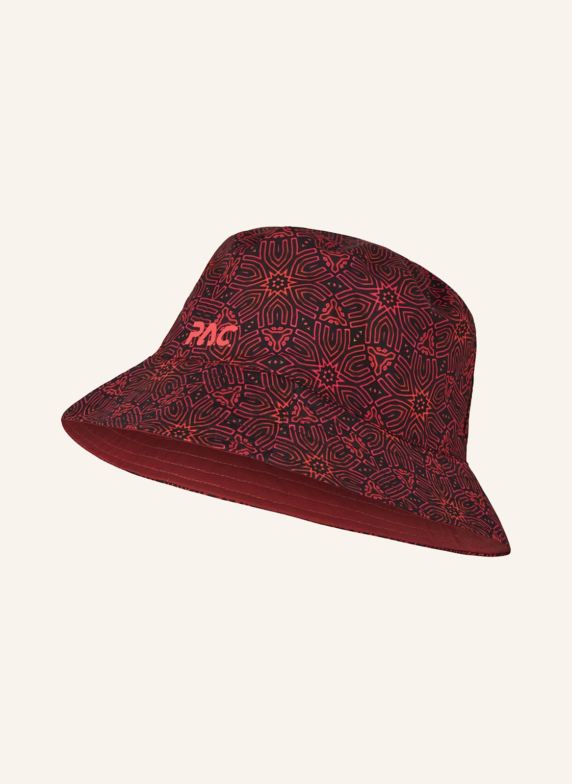 P.A.C. Bucket-Hat Ledras Zum Wenden rot von P.A.C.