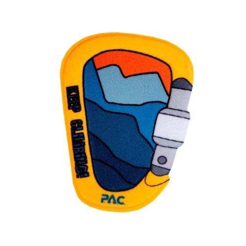 P.A.C. DIY Patch - climbing carabine (Grösse: one si) von P.A.C