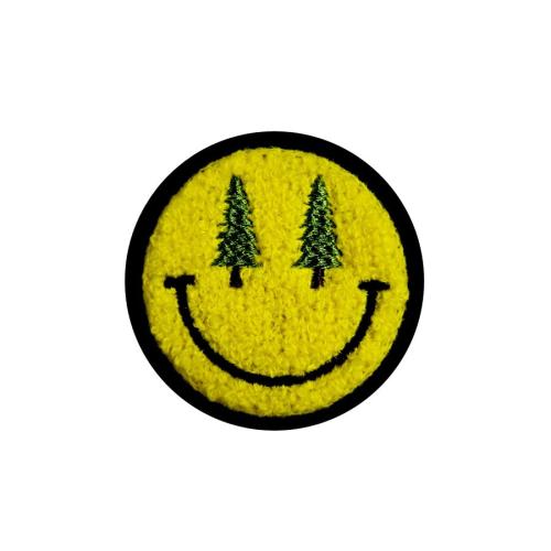 P.A.C. DIY Patch - furry smile (Grösse: one si) von P.A.C