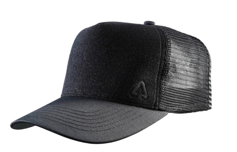 P.A.C. DIY Trucker Cap Blank - black (Grösse: one si) von P.A.C