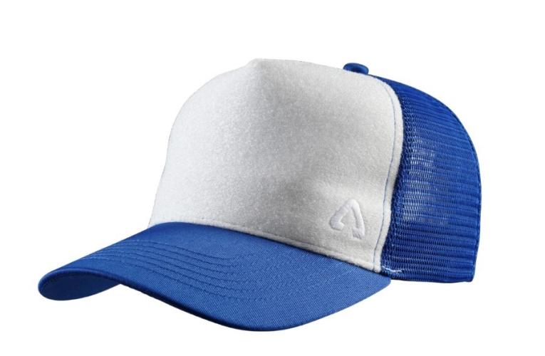 P.A.C. DIY Trucker Cap Blank - blue/white (Grösse: one si) von P.A.C