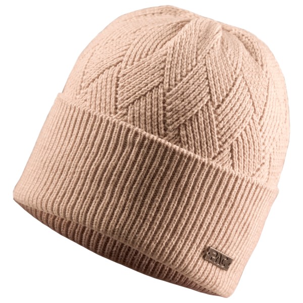 P.A.C. - Kenla Merino Beanie - Mütze Gr One Size beige/braun von P.A.C.