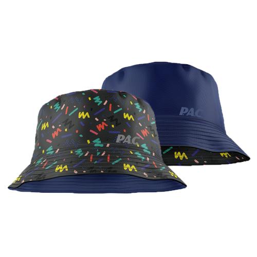 P.A.C. Kids Bucket Hat Ledras - blue AOP (Grösse: one si) von P.A.C