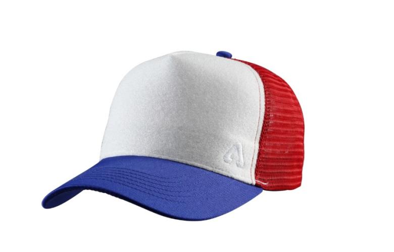 P.A.C. Kids DIY Trucker Cap - blue/red (Grösse: one si) von P.A.C