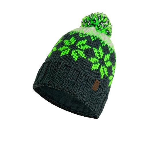 P.A.C. Kids Eisa Reflective Pom Beanie - anthracite (Grösse: one si) von P.A.C