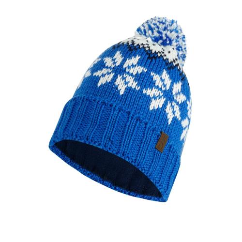 P.A.C. Kids Eisa Reflective Pom Beanie - blue (Grösse: one si) von P.A.C