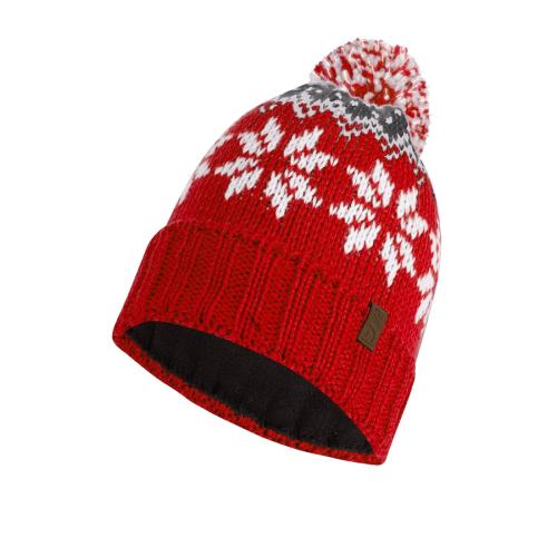 P.A.C. Kids Eisa Reflective Pom Beanie - red (Grösse: one si) von P.A.C