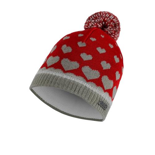 P.A.C. Kids Muzi Reflective Pom Beanie - beige (Grösse: one si) von P.A.C