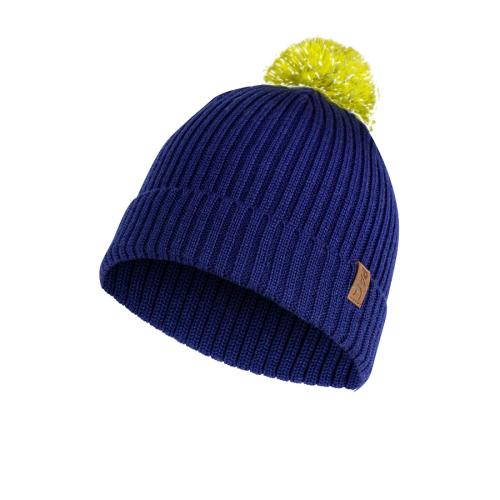 P.A.C. Kids Oloma Reflective Pom Beanie - navy (Grösse: one si) von P.A.C