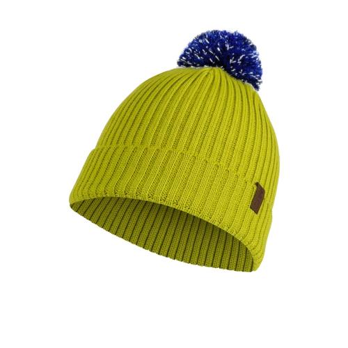 P.A.C. Kids Oloma Reflective Pom Beanie - yellow (Grösse: one si) von P.A.C