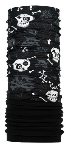 P.A.C. Kids Recycling Fleece - skullys (Grösse: one si) von P.A.C