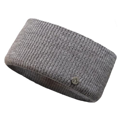 P.A.C. LIV Merino Headband - light grey melang (Grösse: one si) von P.A.C.