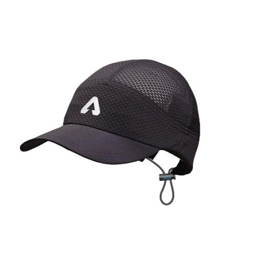 P.A.C. Mesh Run Cap - black (Grösse: one si) von P.A.C