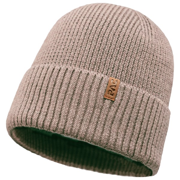 P.A.C. - Mirou Merino Beanie - Mütze Gr One Size braun von P.A.C.