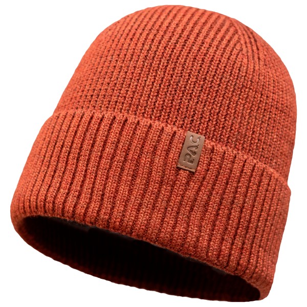 P.A.C. - Mirou Merino Beanie - Mütze Gr One Size rot von P.A.C.