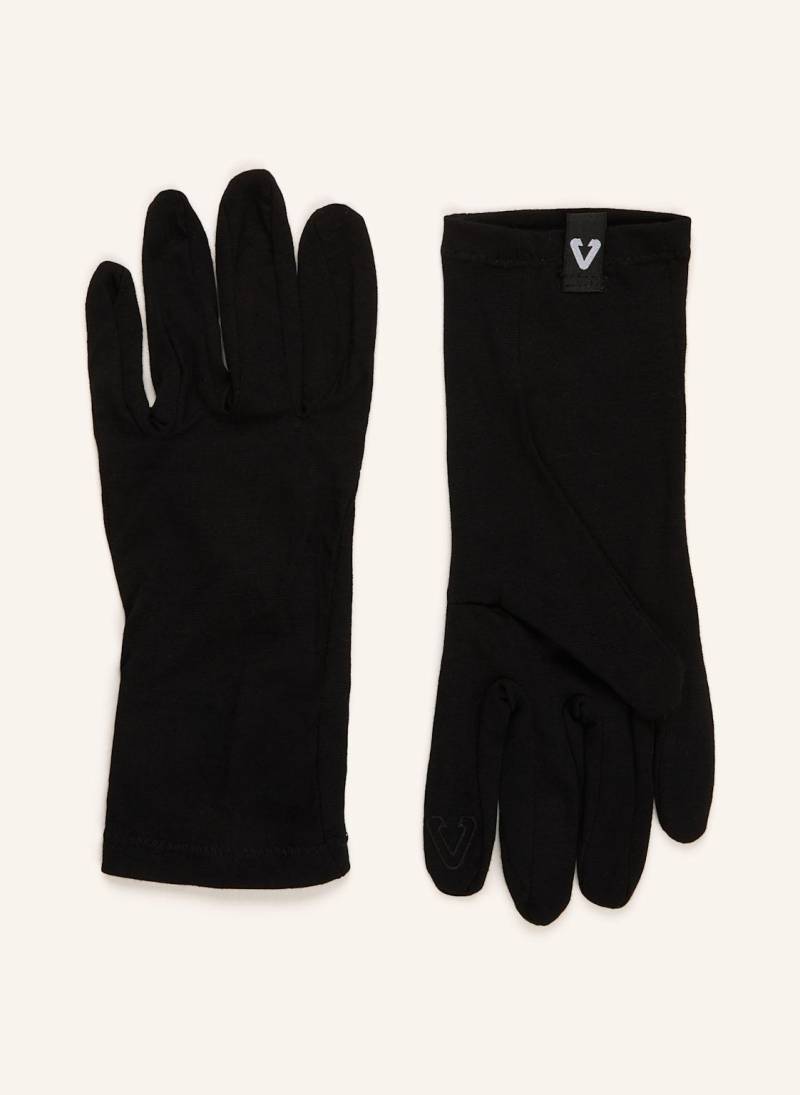 P.A.C. Multisport-Handschuhe Mit Merinowolle Und Touchscreen-Funktion schwarz von P.A.C.