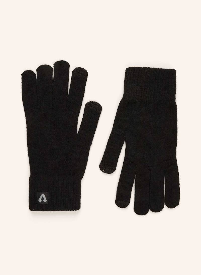 P.A.C. Multisport-Handschuhe Mit Merinowolle Und Touchscreen-Funktion schwarz von P.A.C.