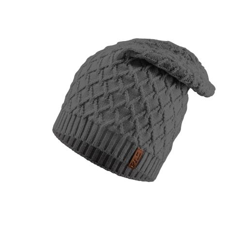 P.A.C. Nature Liwara Merino Beanie - grey (Grösse: one si) von P.A.C