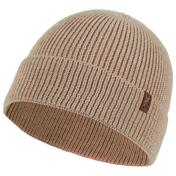 P.A.C. - Nature Lomuo Merino Beanie - Mütze Gr One Size beige/braun von P.A.C.