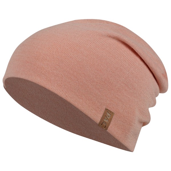 P.A.C. - Nature Renul Merino Beanie - Mütze Gr One Size rosa/braun von P.A.C.