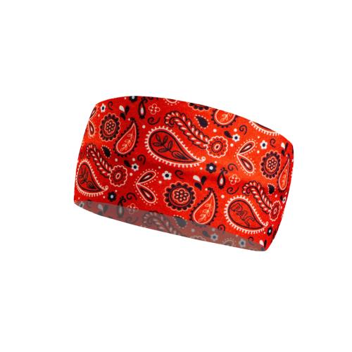 P.A.C. Ocean Upcycling Headband - red paisley (Grösse: S/M) von P.A.C