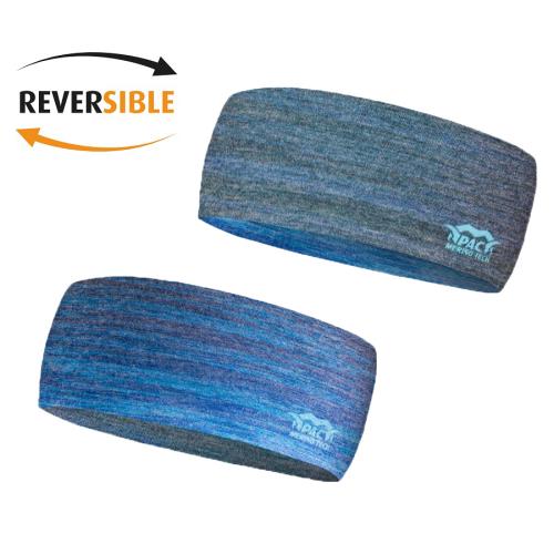 P.A.C. Recycled Merino Tech Headband - bluefade (Grösse: one si) von P.A.C