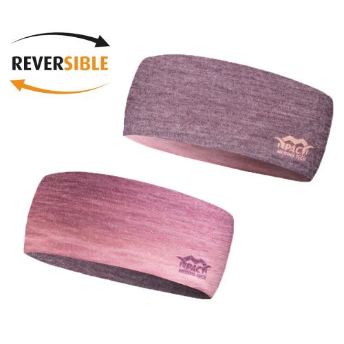 P.A.C. Recycled Merino Tech Headband - purplefade (Grösse: one si) von P.A.C