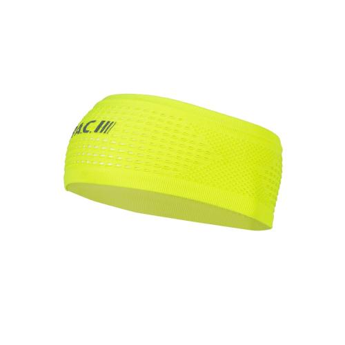 P.A.C. Recycled Seamless Mesh Headband - neon yellow (Grösse: one si) von P.A.C