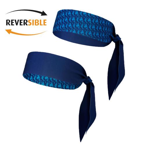 P.A.C. Recycled Tie Headband Power - marinja (Grösse: one si) von P.A.C