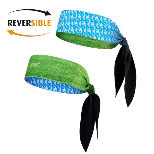 P.A.C. Recycled Tie Headband Power - neton (Grösse: one si) von P.A.C