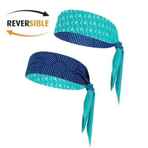 P.A.C. Recycled Tie Headband Power - tubu (Grösse: one si) von P.A.C