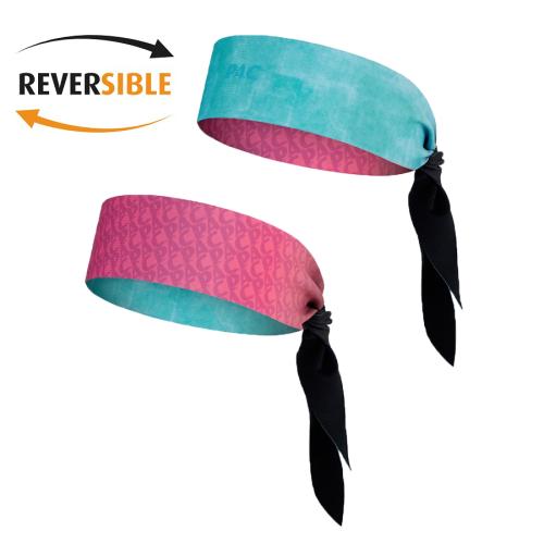 P.A.C. Recycled Tie Headband Power - vorenja (Grösse: one si) von P.A.C