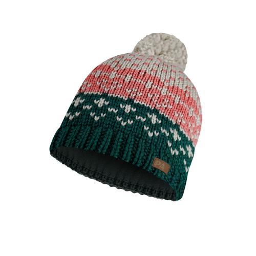 P.A.C. Sport Lidda Pom Beanie - green (Grösse: one si) von P.A.C