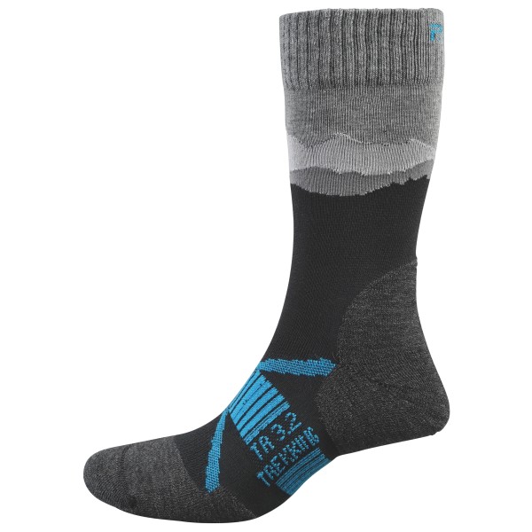 P.A.C. - TR 3.2 Trekking Merino Light - Wandersocken Gr 40-43 grau von P.A.C.