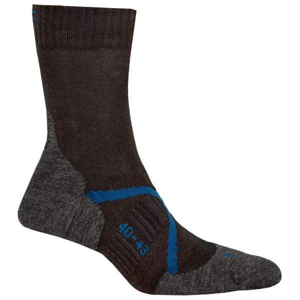 P.A.C. - TR 3.2 Trekking Merino Light - Wandersocken Gr 40-43 schwarz von P.A.C.