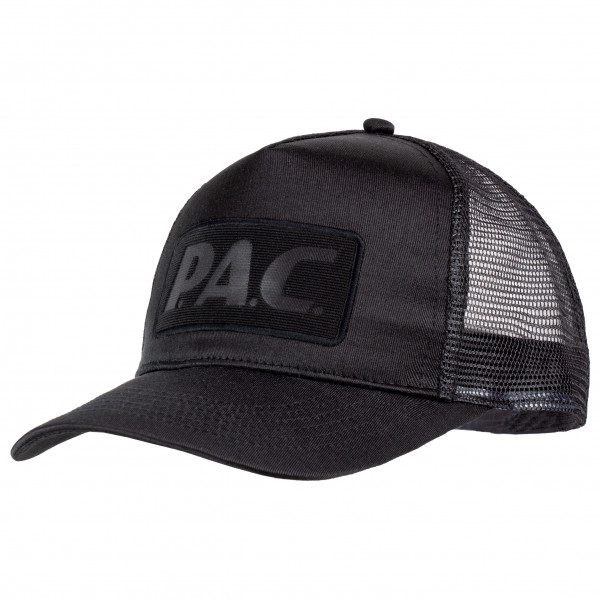 P.A.C. - Twill Trucker Cap Rampis - Cap Gr One Size grau/schwarz von P.A.C.