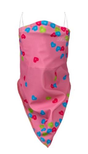 P.A.C. ViralOff Kids Filter Mask Tube 2.0 - sweet hearts (Grösse: one si) von P.A.C