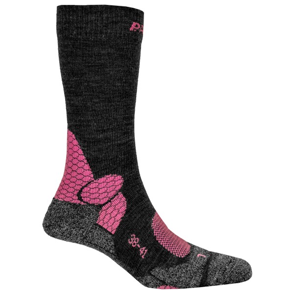 P.A.C. - Women's 4.1 Trekking Merino Stability - Wandersocken Gr 35-37;38-41 schwarz von P.A.C.