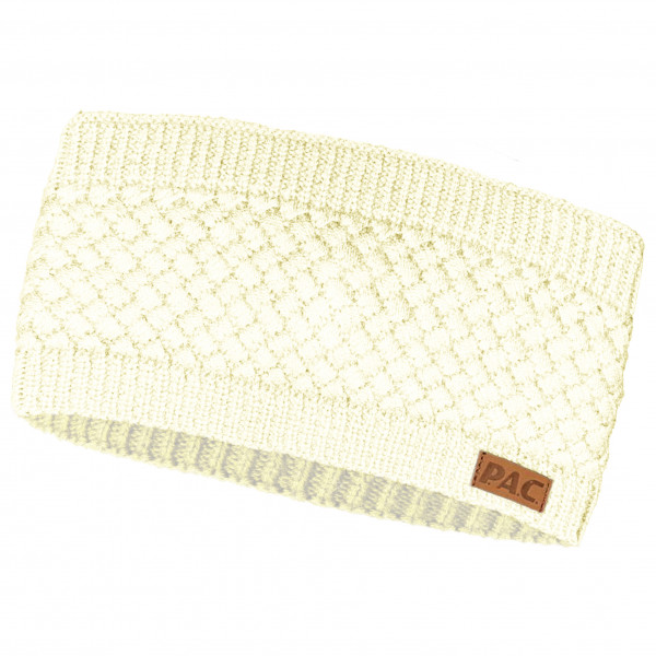 P.A.C. - Women's Monquia Merino Headband - Stirnband Gr One Size beige von P.A.C.