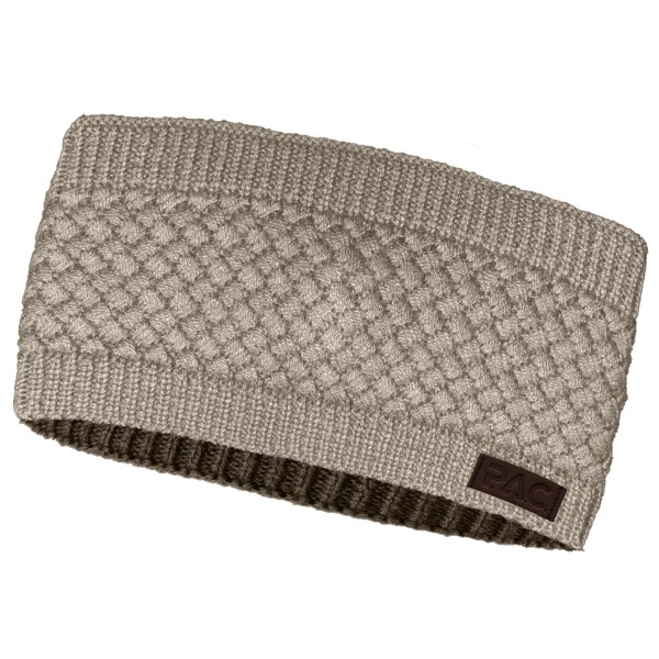 P.A.C. - Women's Monquia Merino Headband - Stirnband Gr One Size beige von P.A.C.